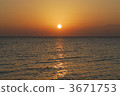 sunset, sunsets, blue water 3671753