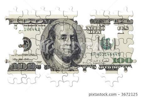 100 bucks puzzle 3672125
