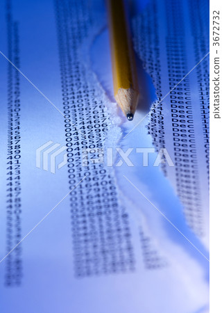 pencil and paper 3672732