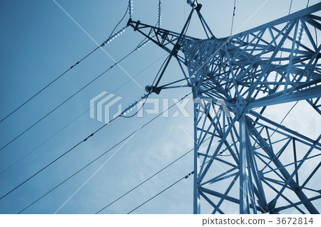 high-voltage tower 3672814