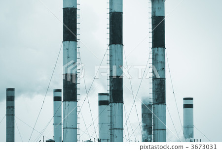factory chimneys 3673031