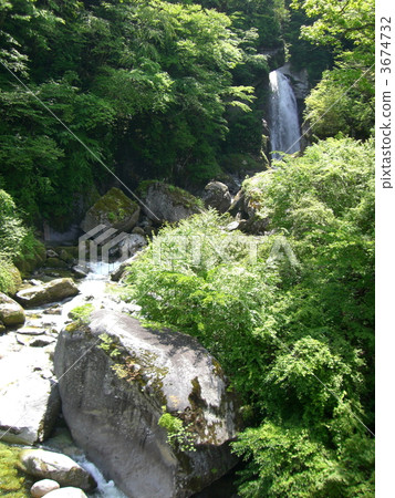 Ogakigawa山谷的風景 Ogakigawa山谷的風景 3674732