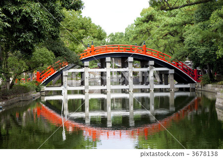 Sumiyoshi Taisha的太鼓橋 Sumiyoshi Taisha的太鼓橋 3678138