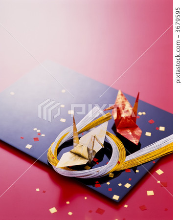 新年畫 日式信封裝飾 裝飾繩 3679595