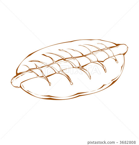 Winner bread (line drawing) 3682808