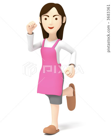 Housewife Guts pose Housewife Guts pose 3683361