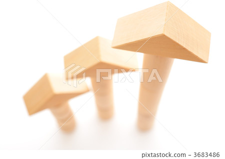 Sales UP (business image of building blocks) Sales UP (business image of building blocks) 3683486