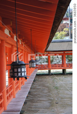 shrines and temples, itsukushima shrine, shrine 3683950