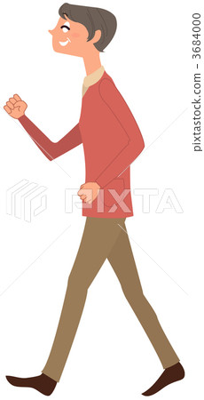 中年人走路 3684000