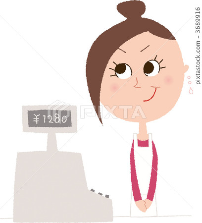 登記處的女職員 3689916