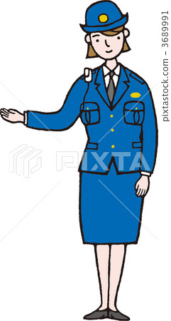 Introducing women police - Stock Illustration [3689991] - PIXTA