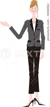 Introducing Business Woman 3690062
