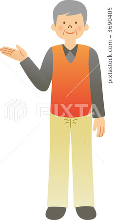 Introducing an elderly man Introducing an elderly man 3690405
