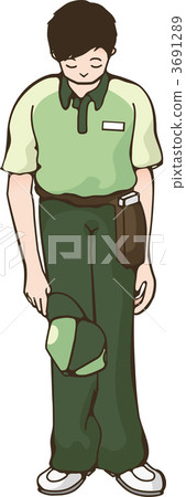 送貨上門司機鞠躬 3691289