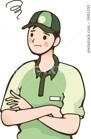 受苦的送貨上門司機 3691291