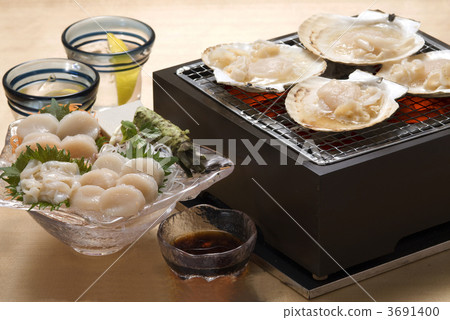 Adductor Muscle, japanese scallop, seafood cuisine 3691400