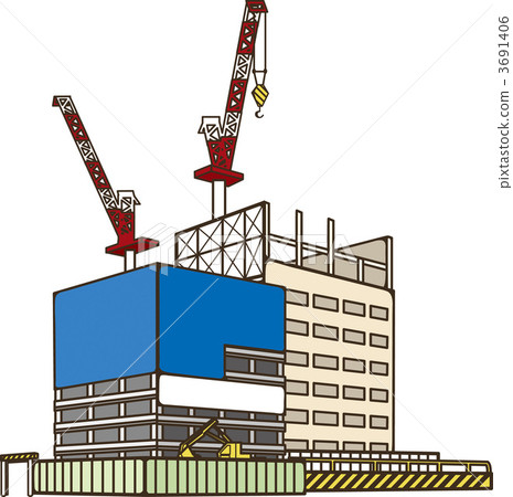 Building under construction Building under construction 3691406