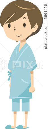 Subject of examination clothing Subject of examination clothing 3691426