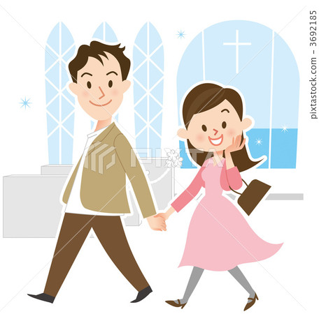 一對夫婦在觀看儀式現場 一對夫婦在觀看儀式現場 3692185