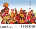 七個幸運的神·新年豐富 3693546