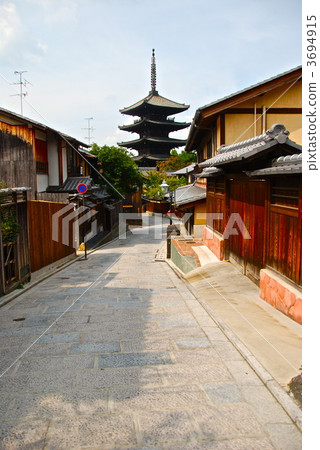 Hokenji寺的Yasaka塔(京都市東山區) Hokenji寺的Yasaka塔(京都市東山區) 3694915