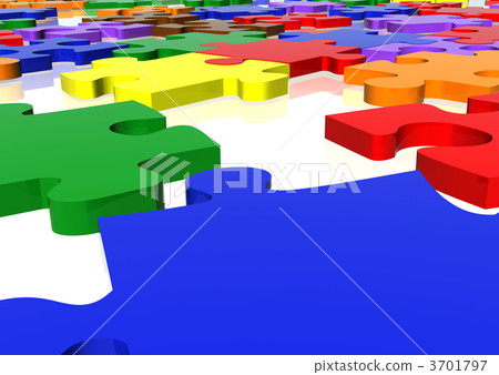 multicolour puzzle close up multicolour puzzle close up 3701797