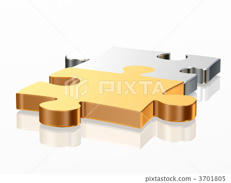 chrome puzzle pieces 3701805