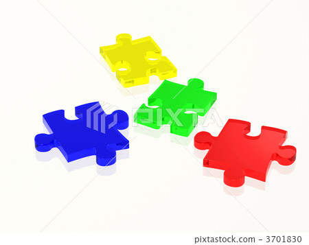 glass puzzle pieces in attractive colours glass puzzle pieces in attractive colours 3701830