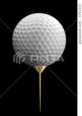 golf ball - 3d illustration 3701933
