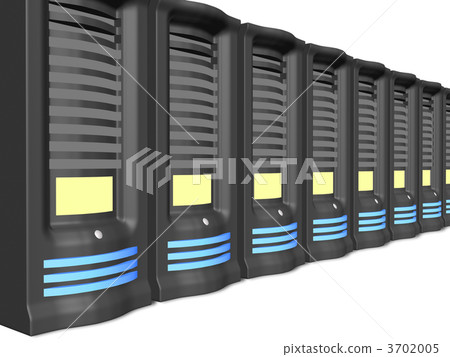 business servers in a line 3702005