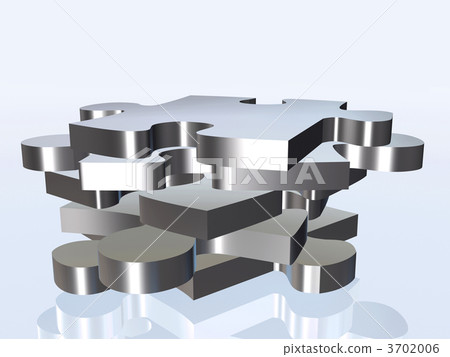 metal puzzle pieces 3702006