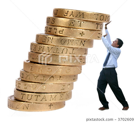 business growth - pushing coins up business growth - pushing coins up 3702609