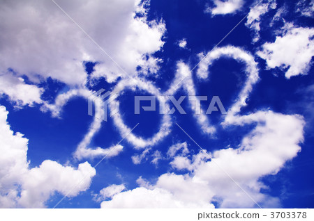 2012年藍色字符天空 3703378