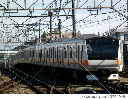 Takao Station on Chuo Line E 233 3704949