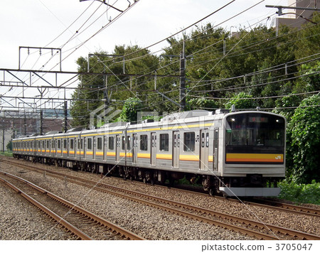 南部線205系列府中町站 南部線205系列府中町站 3705047