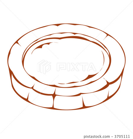 Egg tart (line drawing) 3705111