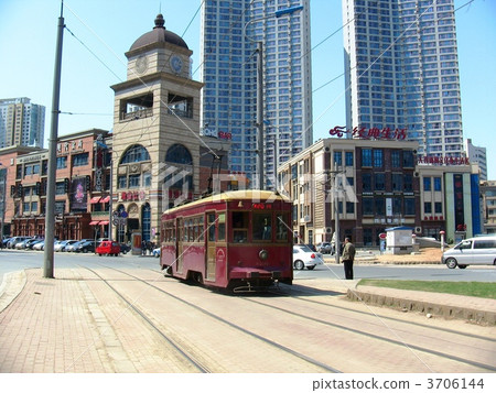 China Dalian tram China Dalian tram 3706144