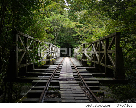Railway bridge 2 in the mountain 2 3707165