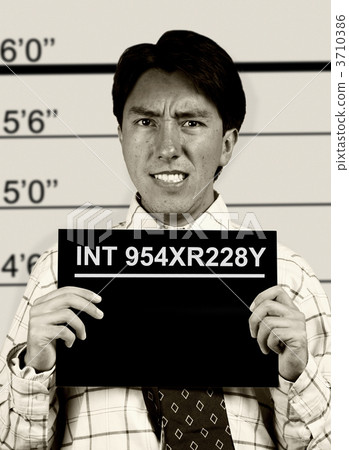 annoyed man - prisoner mugshot annoyed man - prisoner mugshot 3710386