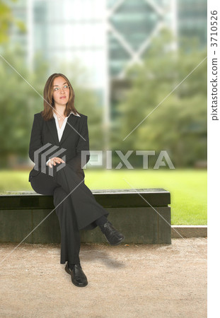 business woman in corporate environment business woman in corporate environment 3710526