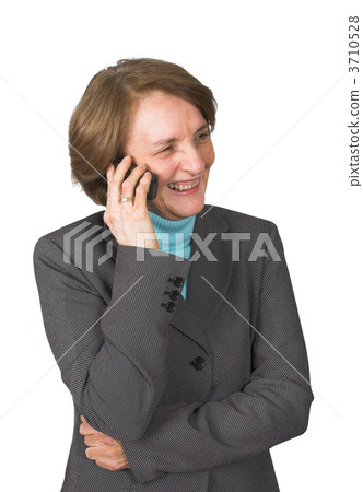 business woman laughing on the phone business woman laughing on the phone 3710528
