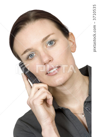 business woman on a cell phone 3710535