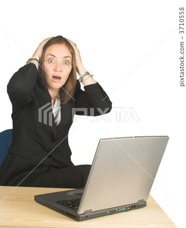 shocked business woman! 3710558