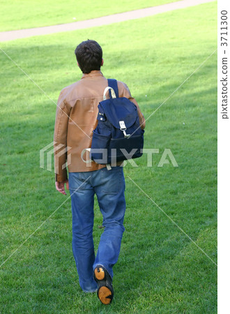 casual student walking home 3711300