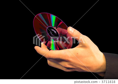 hand holding CD 3711818