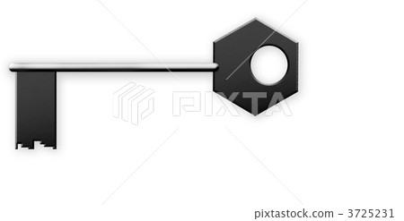 isolated key - Stock Illustration [3725231] - PIXTA