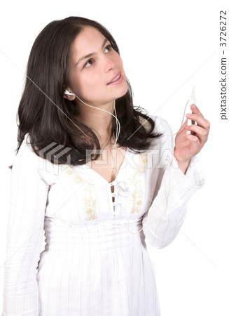 beautiful girl listening to music beautiful girl listening to music 3726272