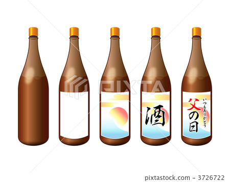 在父親節清酒泡酒瓶 3726722