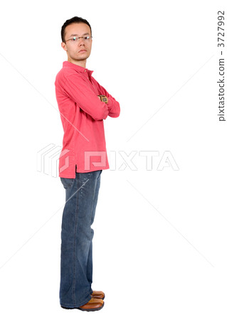 casual guy standing casual guy standing 3727992