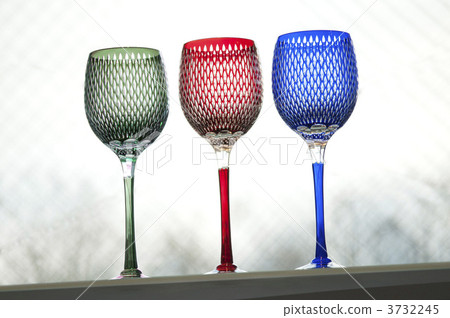 Edo Kiriko wine glass Edo Kiriko wine glass 3732245